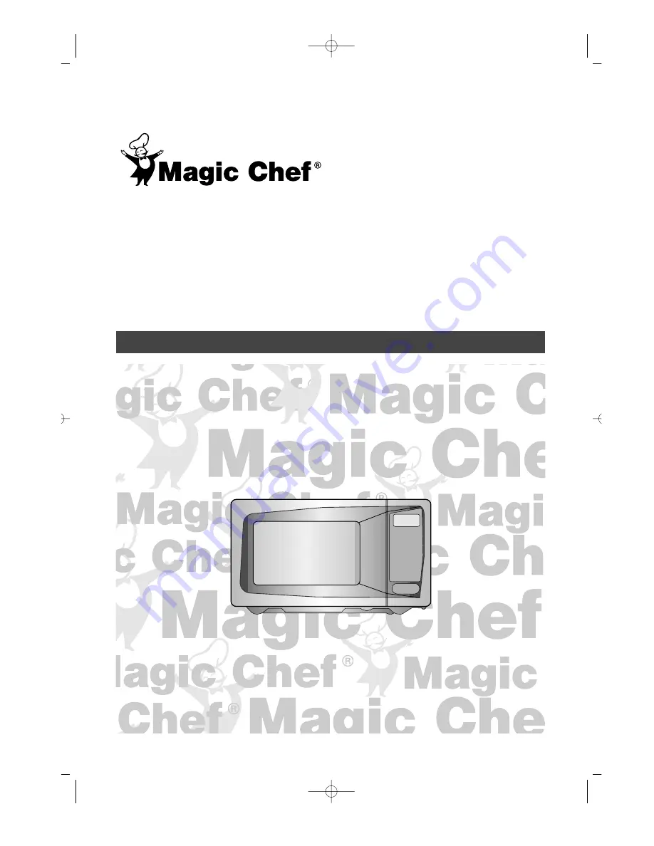 Magic Chef D990 Instruction Manual & Cooking Manual Download Page 1