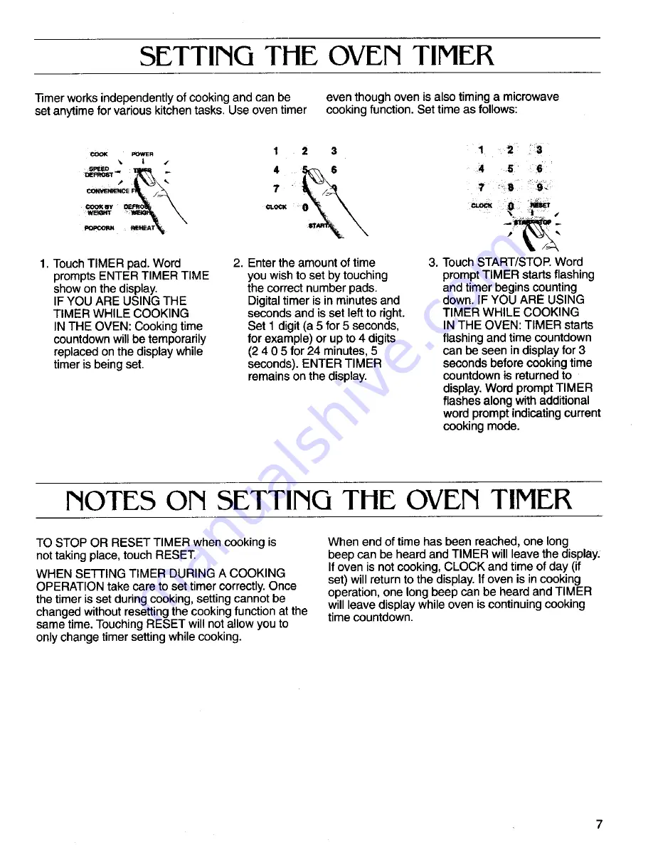 Magic Chef DM15H 14B Use Ard Care Instructions Download Page 9