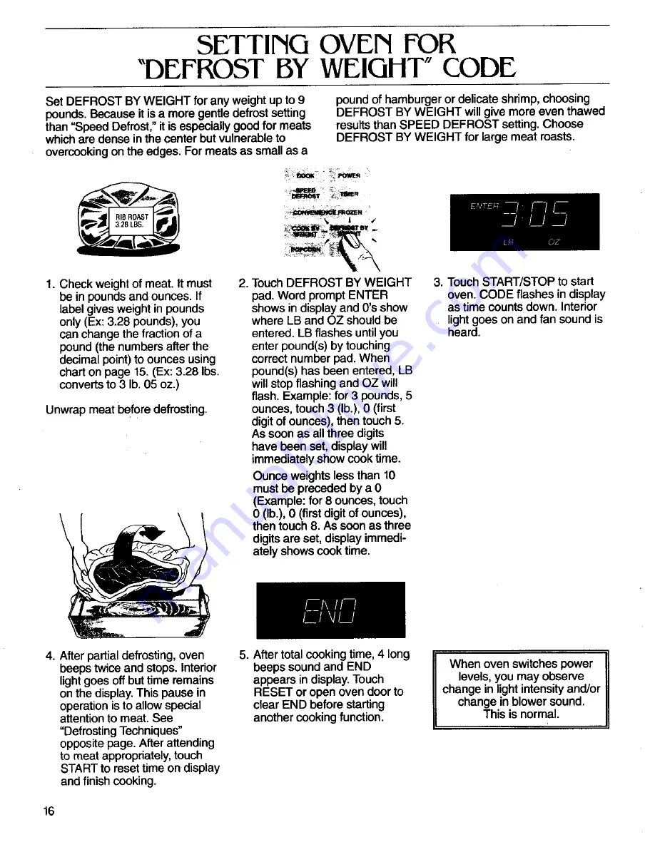 Magic Chef DM15H 14B Use Ard Care Instructions Download Page 18