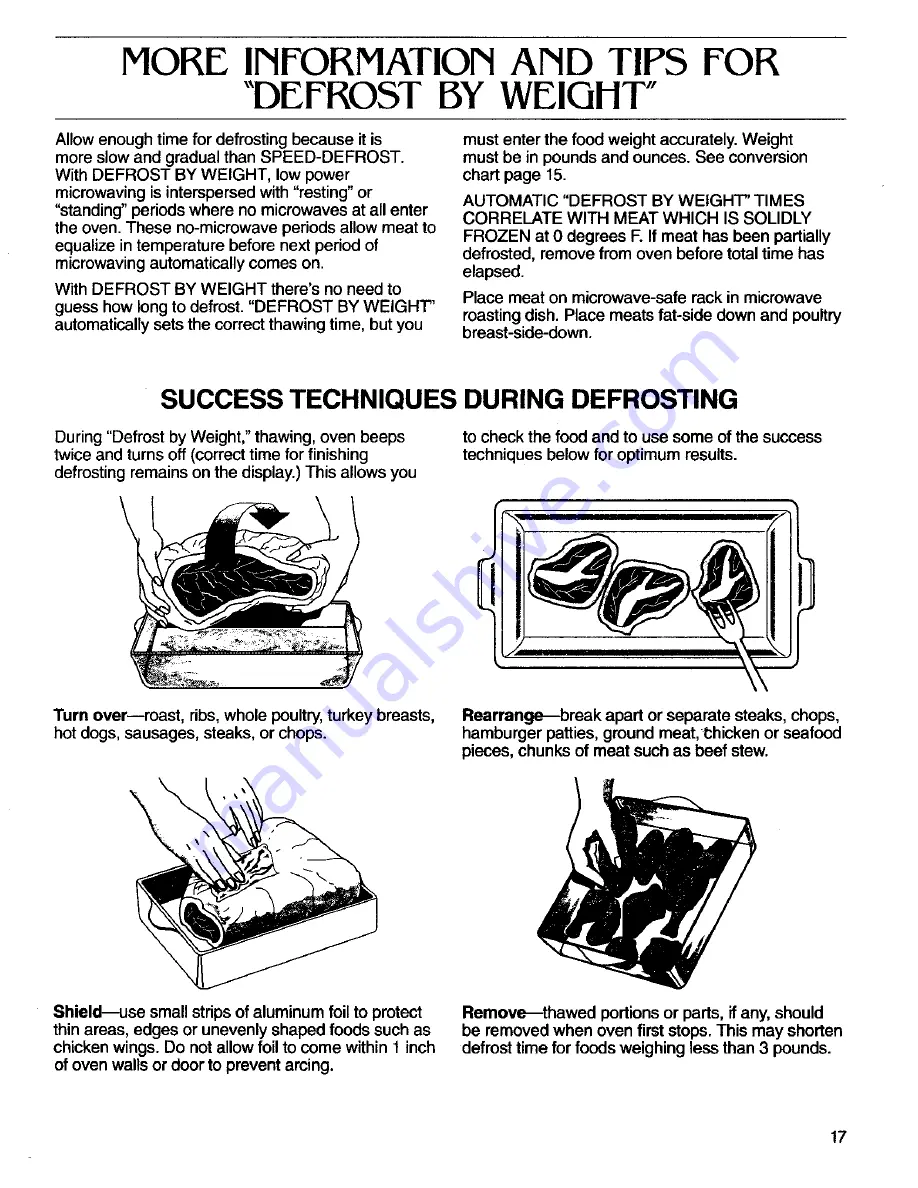 Magic Chef DM15H 14B Use Ard Care Instructions Download Page 19