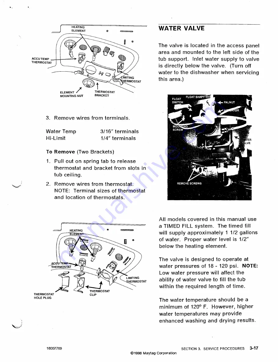 Magic Chef DU40J Service Manual Download Page 51