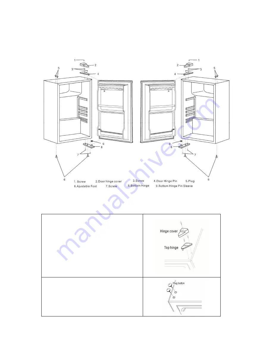 Magic Chef HMBR445WE Instruction Manual Download Page 9