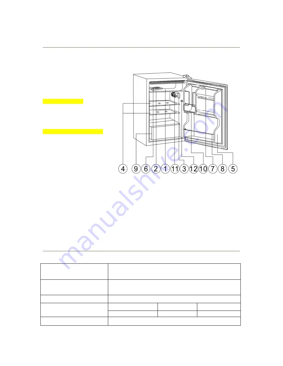 Magic Chef HMBR445WE Instruction Manual Download Page 18