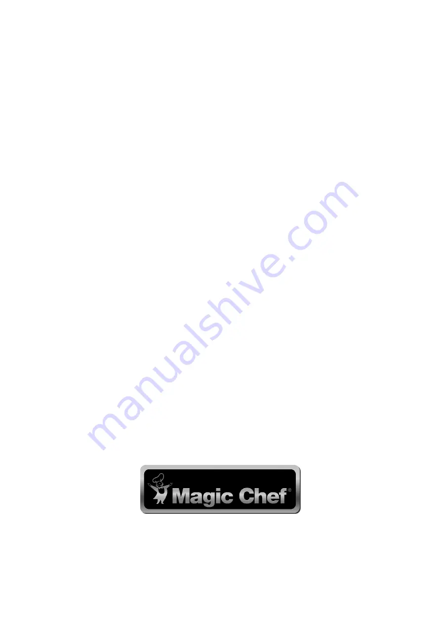 Magic Chef HMCF35W4 User Manual Download Page 14