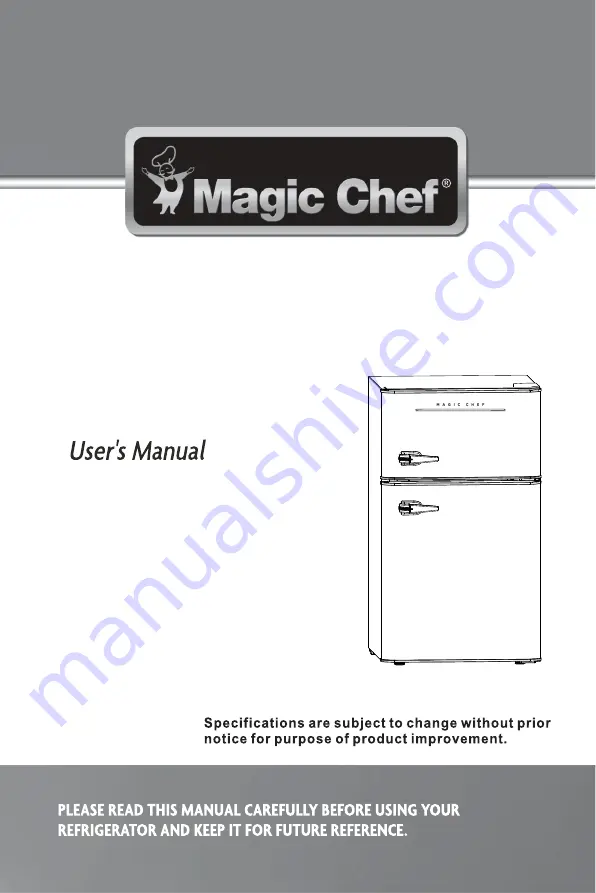 Magic Chef HMCR320BE User Manual Download Page 1