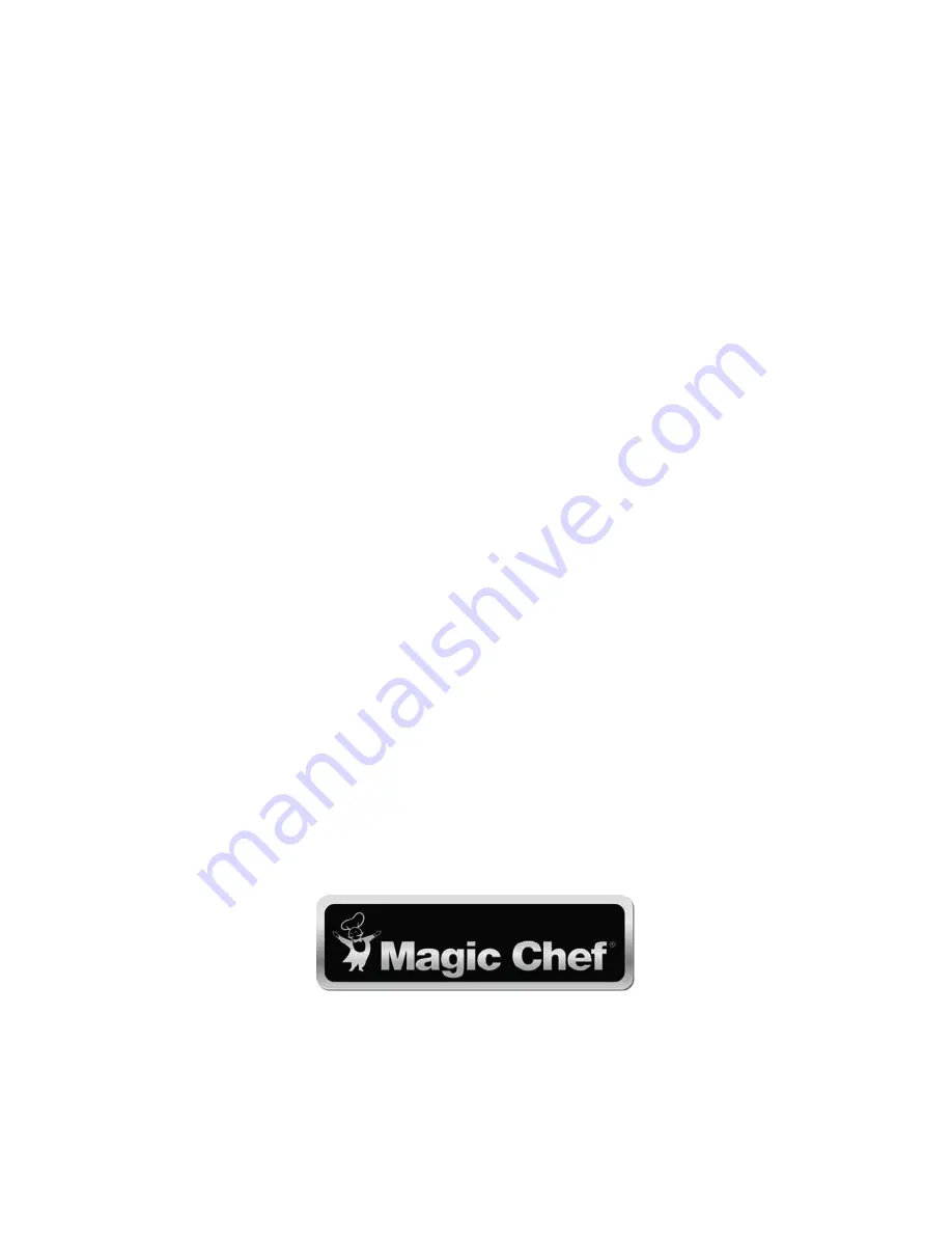 Magic Chef HQPZO13ST User Manual Download Page 32