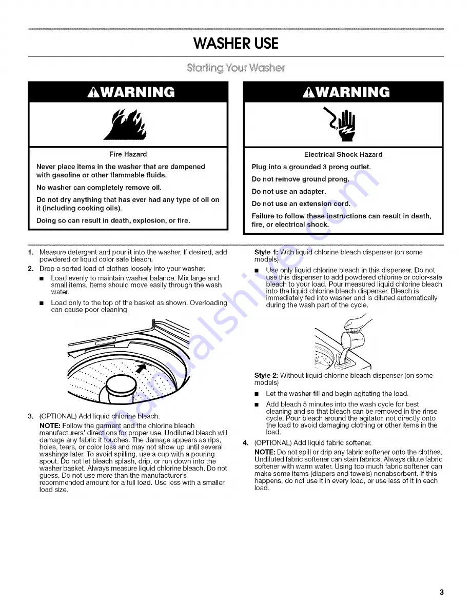 Magic Chef HTW4300TQ0 User Instructions Download Page 3