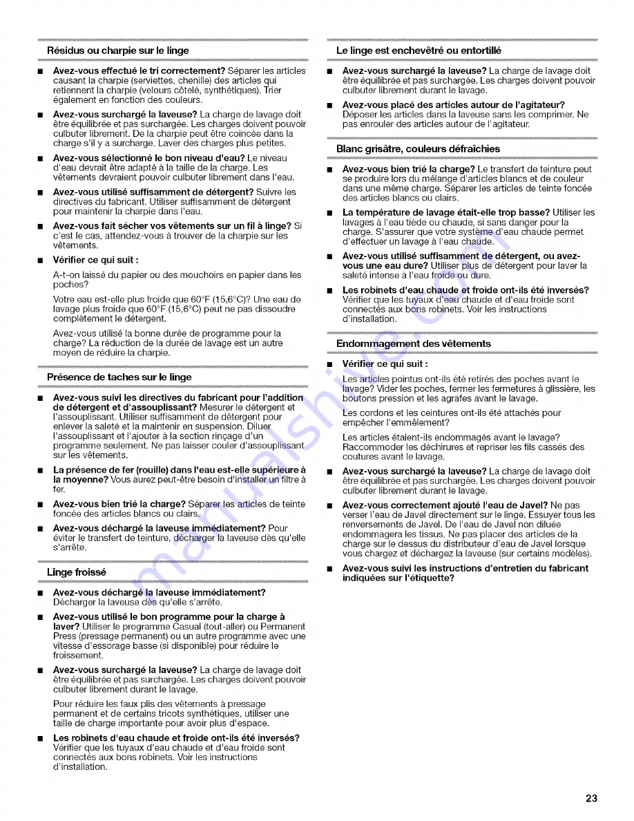 Magic Chef HTW4300TQ0 User Instructions Download Page 23