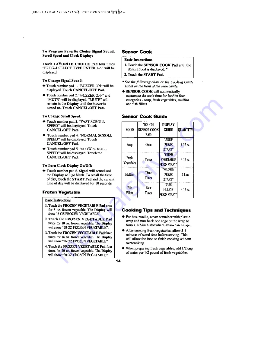 Magic Chef KOT-172S Use And Care Manual Download Page 15