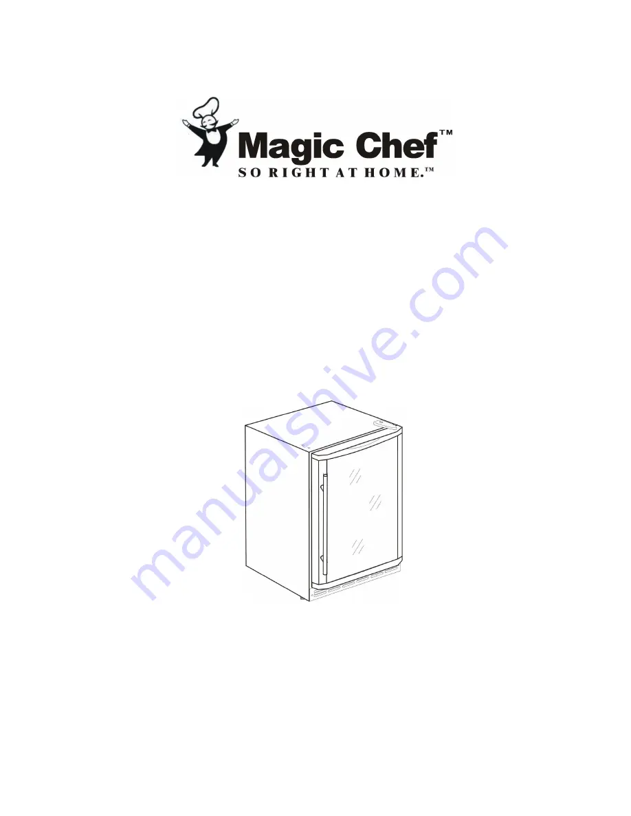 Magic Chef MCBC58DSTF Скачать руководство пользователя страница 1