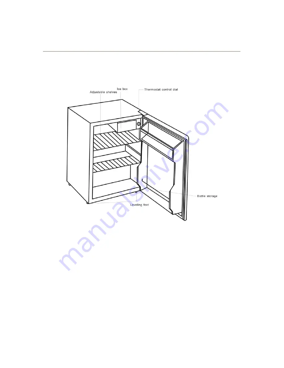 Magic Chef MCBR240B Instruction Manual Download Page 3