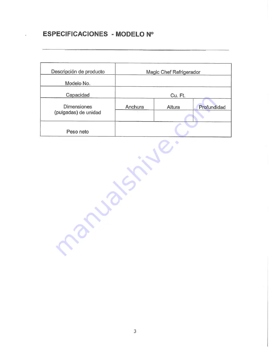 Magic Chef MCBR240W1 User Manual Download Page 21