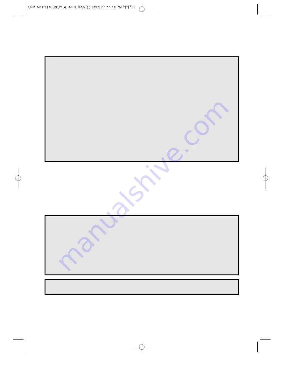 Magic Chef MCD1110WB Operation And Cooking Manual Download Page 4