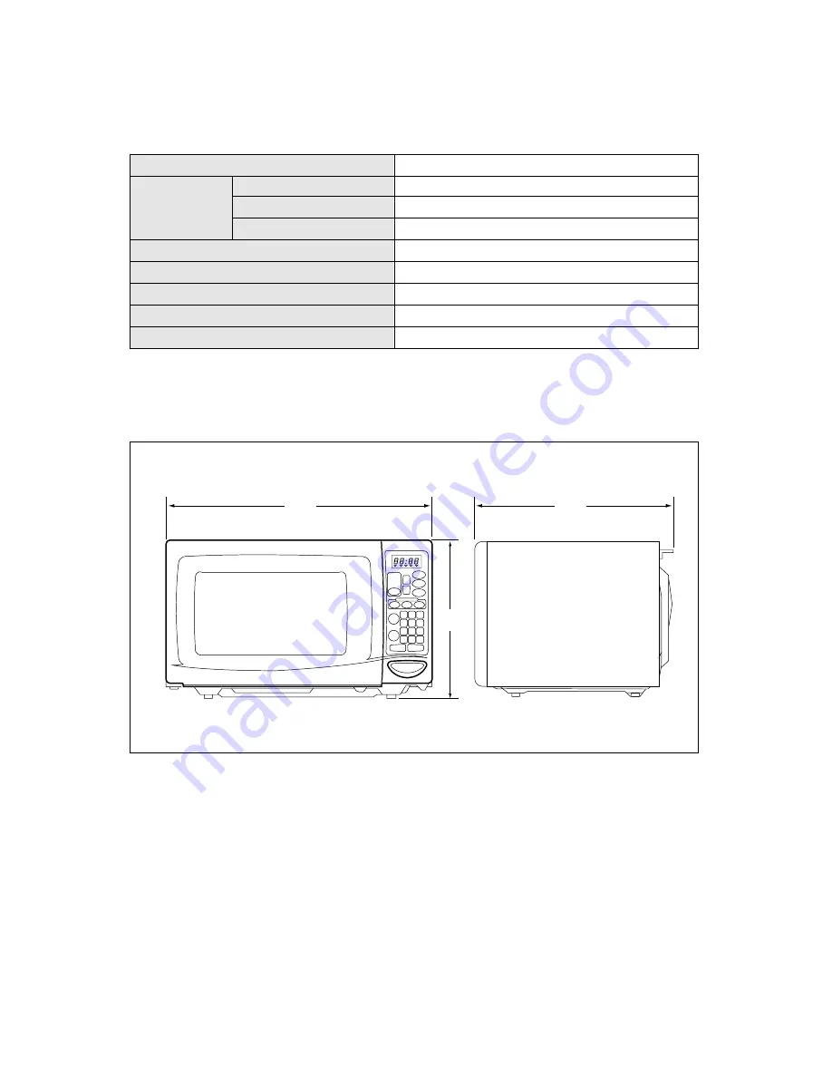 Magic Chef MCD11E3B Instruction Manual And Cooking Manual Download Page 6