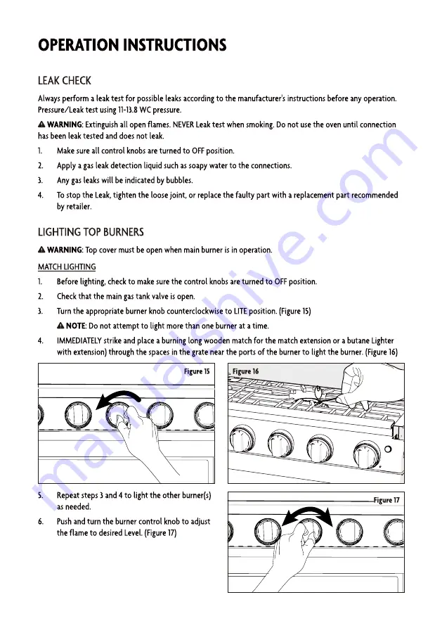 Magic Chef MCFR17STS User Manual Download Page 14