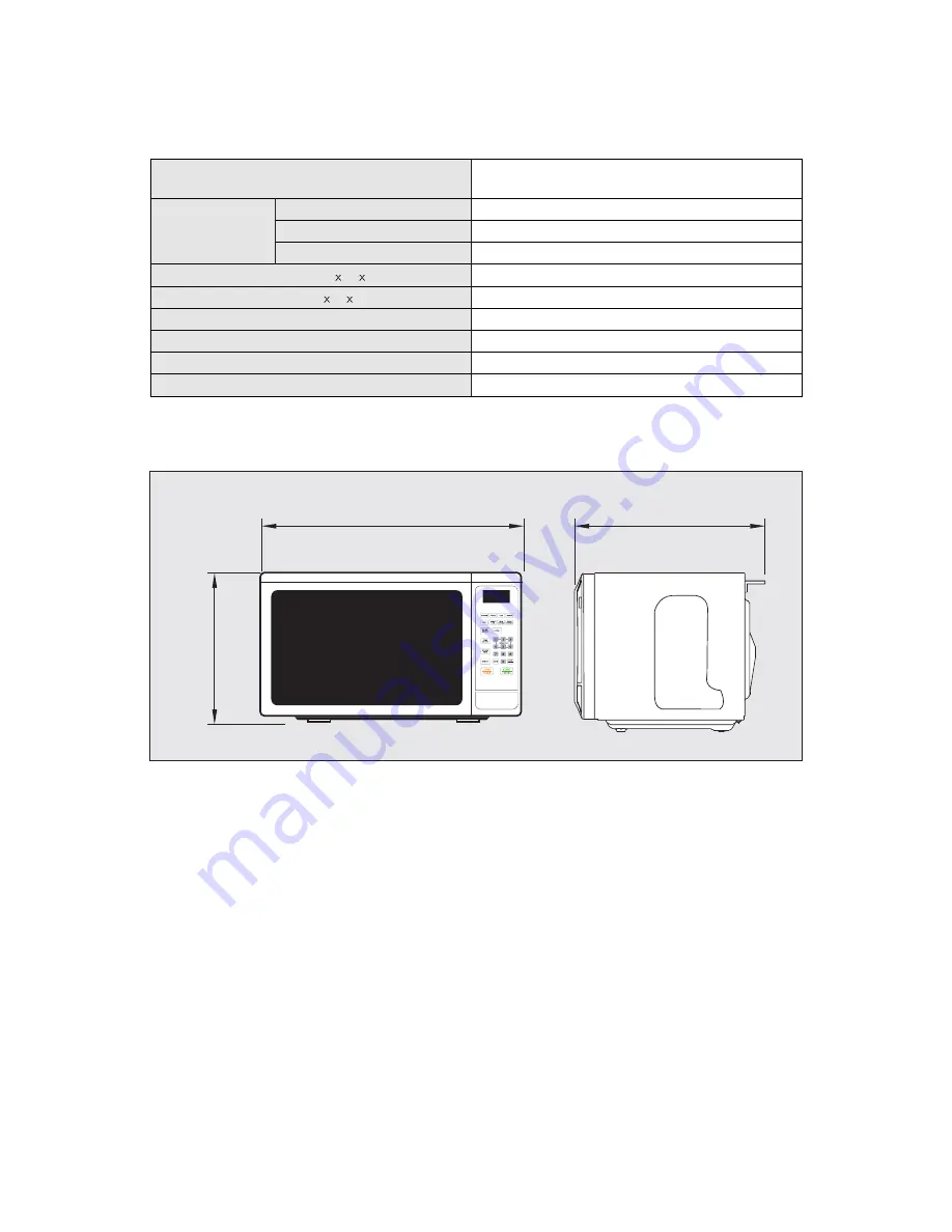 Magic Chef MCM1110W/B Instruction Manual Download Page 7