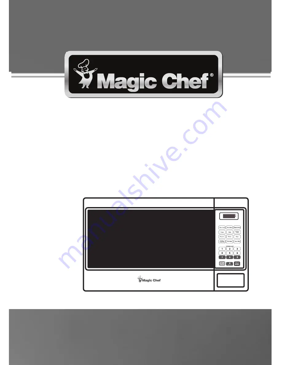 Magic Chef MCM1310B Скачать руководство пользователя страница 1