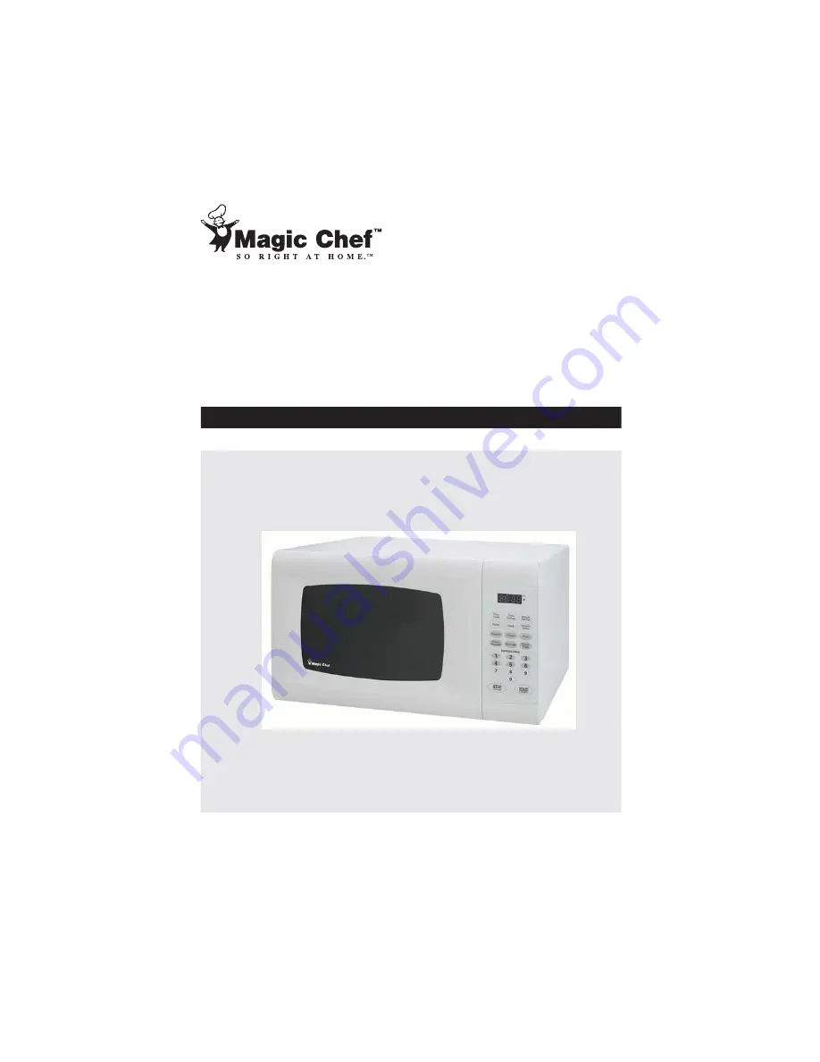 Magic Chef MCM990B Instruction Manual Download Page 17