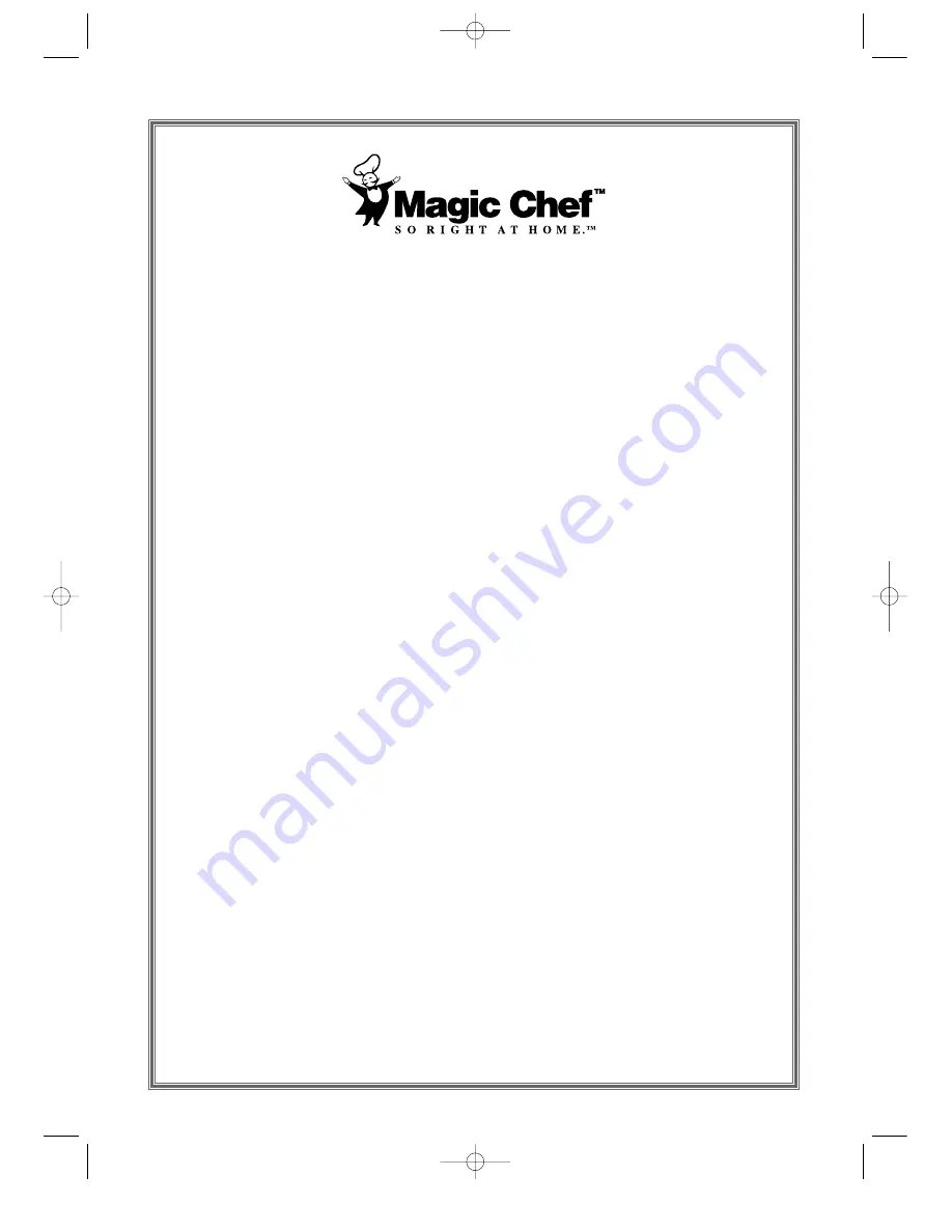 Magic Chef MCMY10SCC Instruction Manual And Cooking Manual Download Page 37