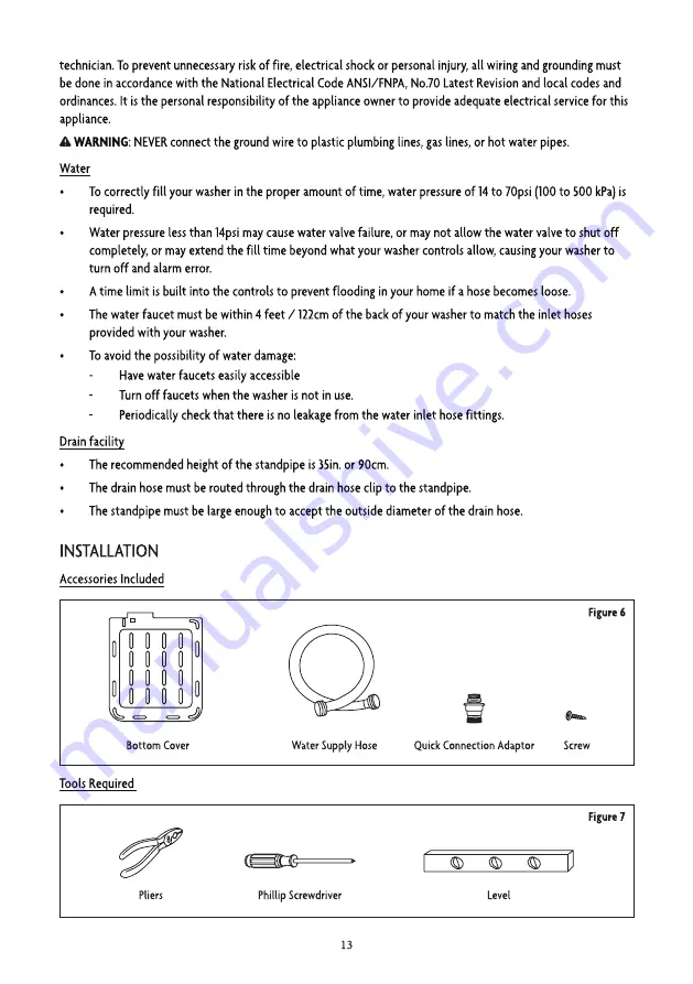 Magic Chef MCSTCW09W2 User Manual Download Page 13