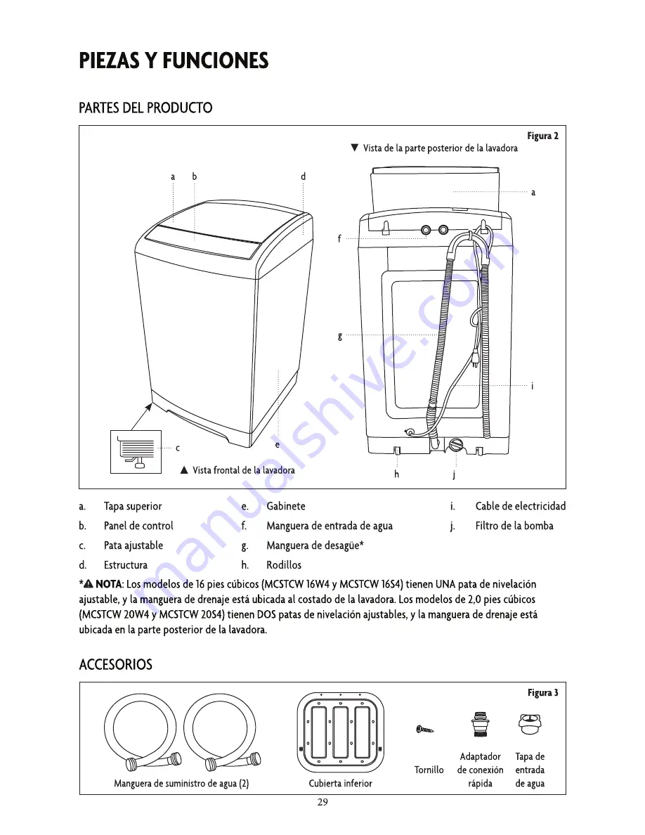 Magic Chef MCSTCW16S4 Скачать руководство пользователя страница 29