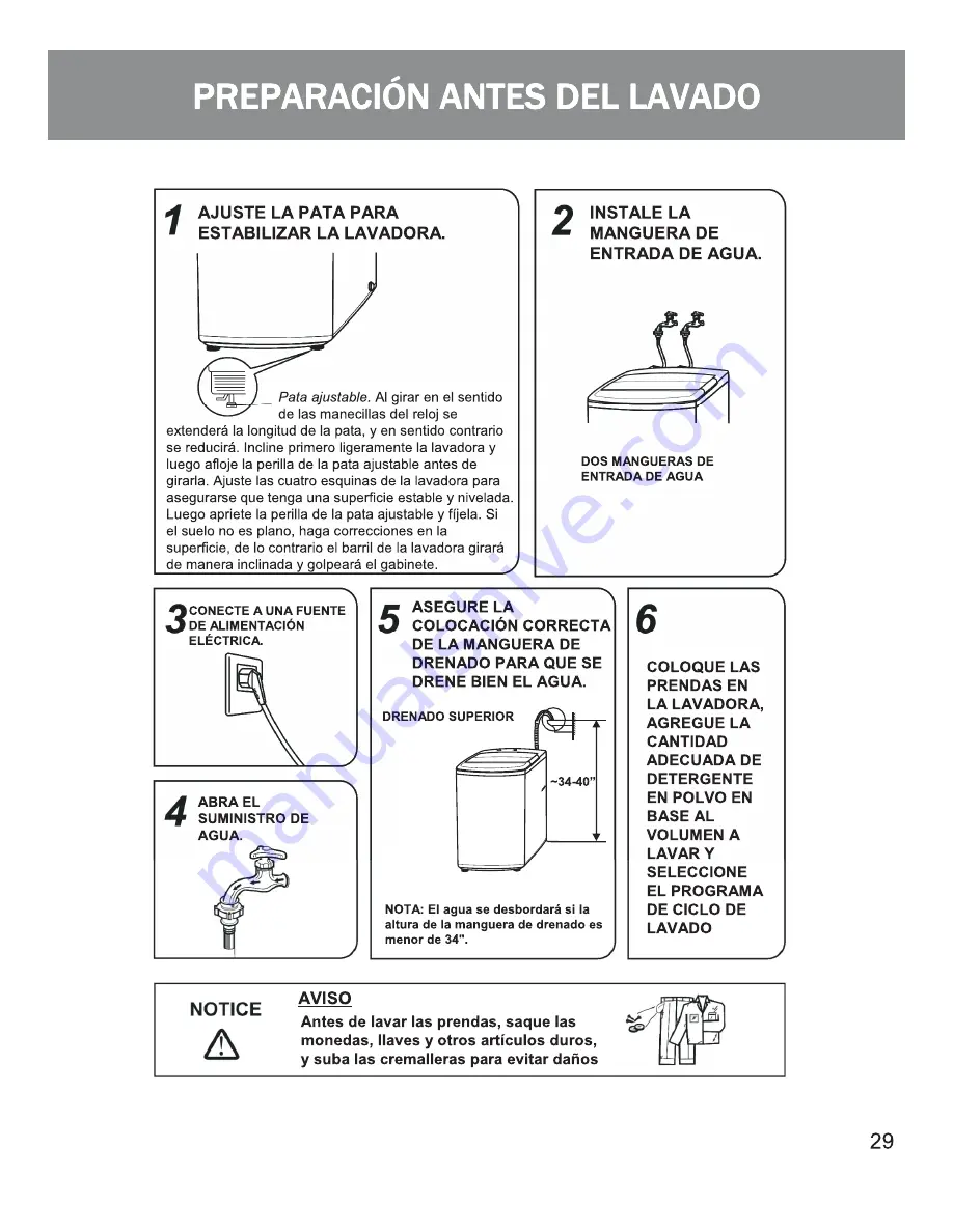 Magic Chef MCSTCW16W2 User Manual Download Page 29