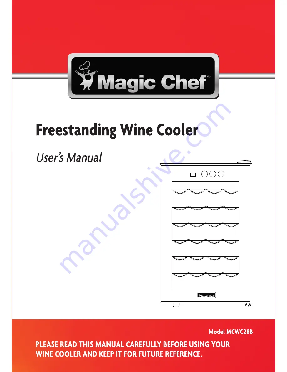 Magic Chef MCWC28B User Manual Download Page 1