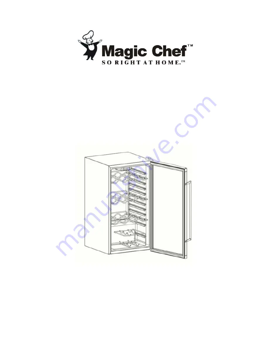 Magic Chef MCWC30SV Скачать руководство пользователя страница 1