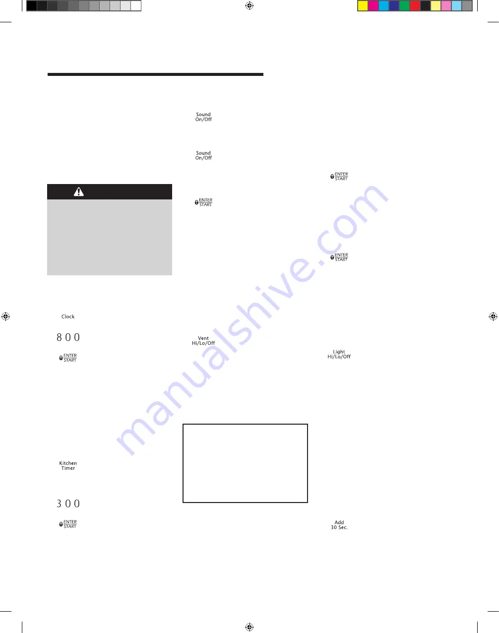 Magic Chef UMV1152CA Use & Care Manual Download Page 31