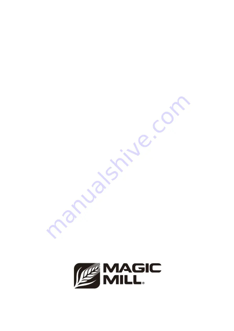 Magic mill MFD-5000 Instruction Manual Download Page 17