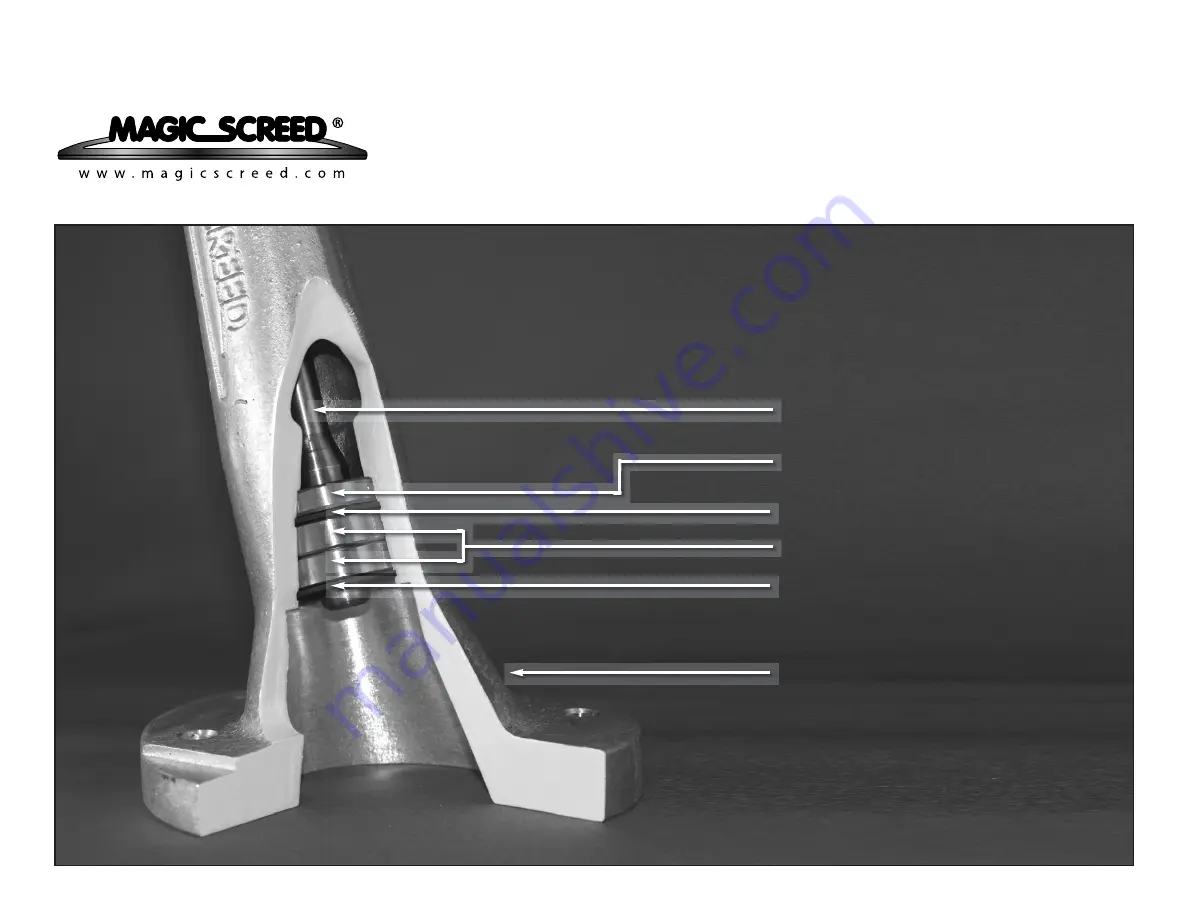 MAGIC SCREED HD6060 Owner'S Manual & Parts Book Download Page 10