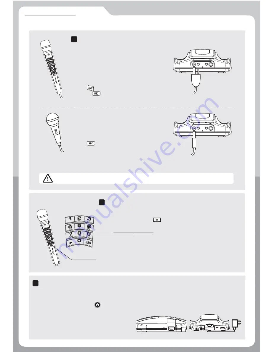 Magic Sing ET23KHC Quick Manual Download Page 4