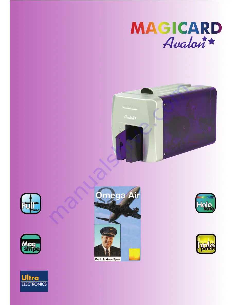 Magicard Avalon 100 Скачать руководство пользователя страница 1