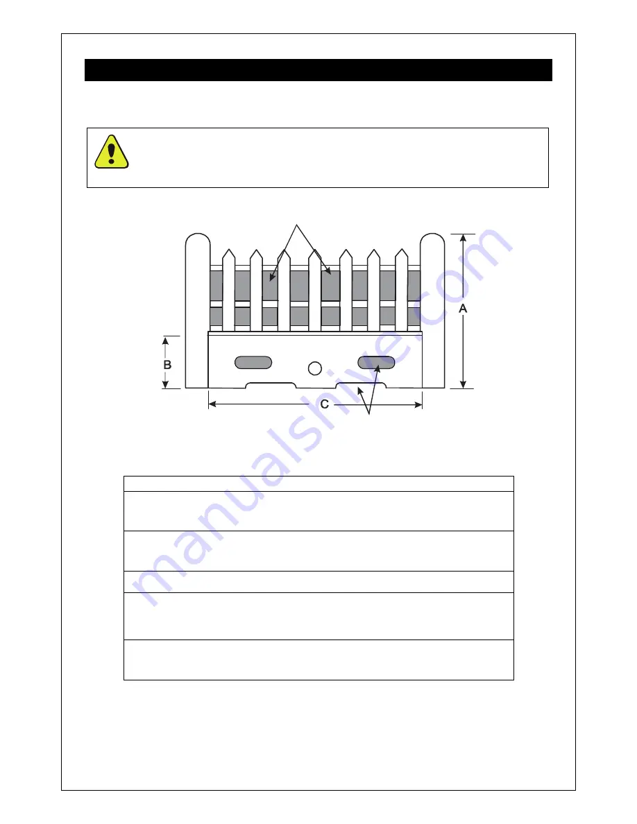 Magiglo ACCOLADE User, Installation & Servicing Instructions Download Page 7