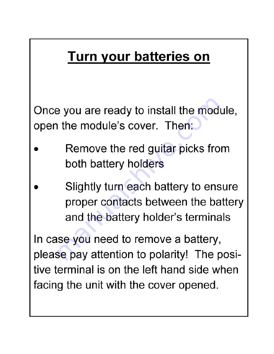 Magika MAGIKAREDREP Installation Manual Download Page 13