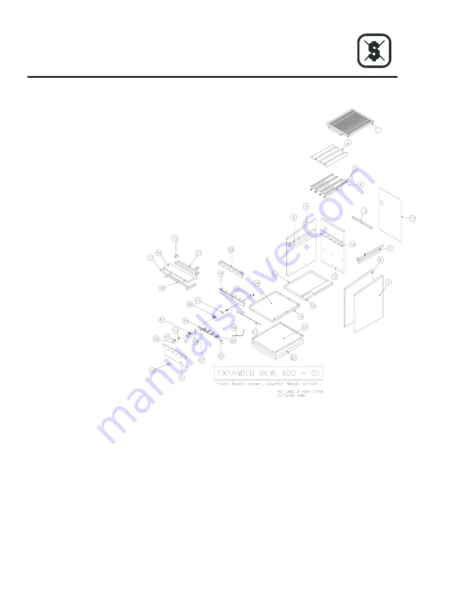 Magikitch'n 600 CE SERIES Installation And Operation Manual Download Page 15