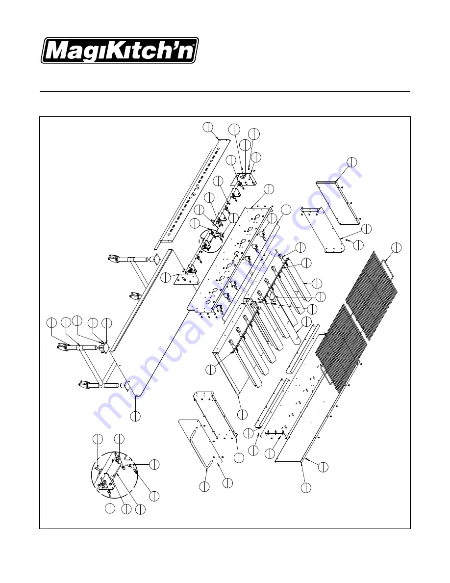 Magikitch'n LPAGA Series Operation Manual Download Page 12