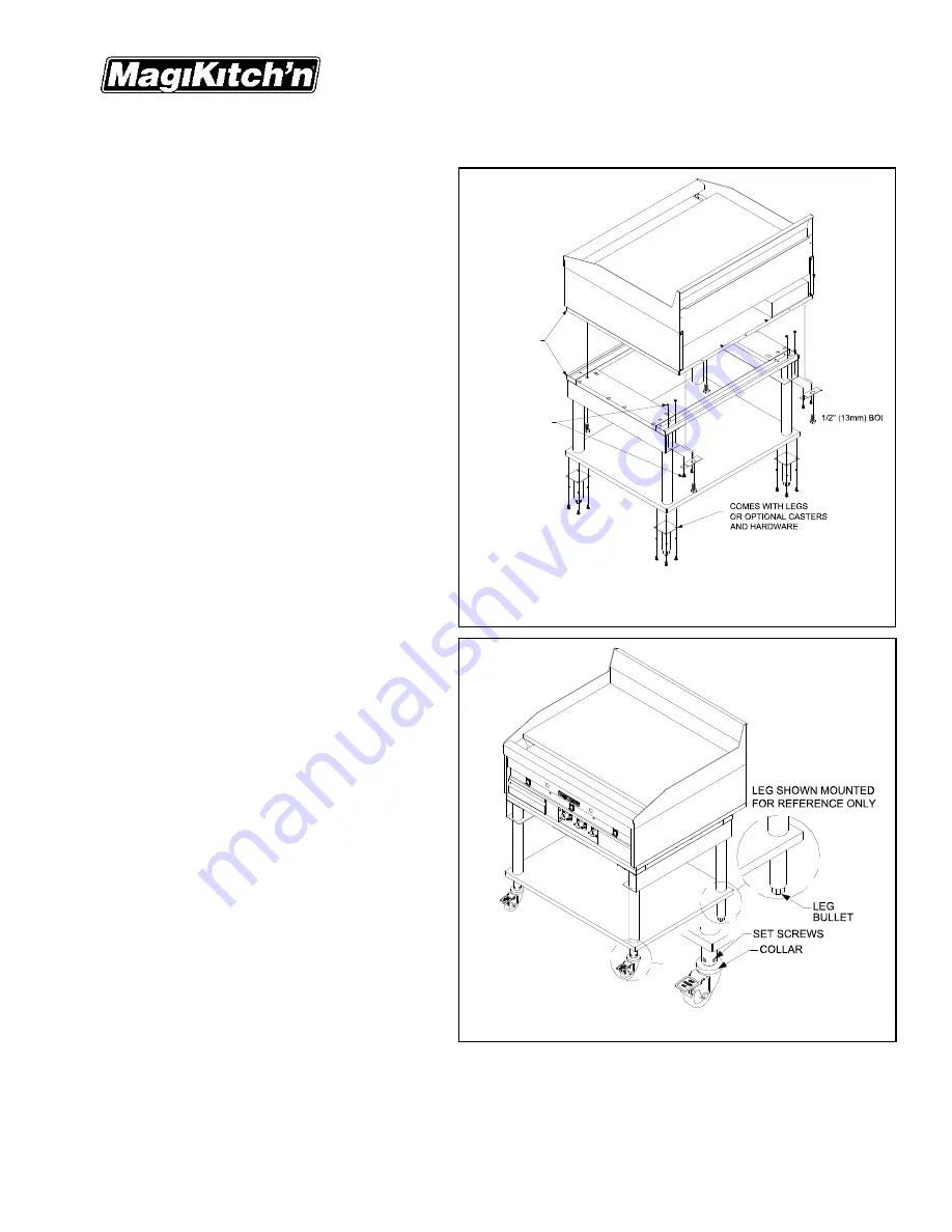 Magikitch'n MKG24 Installation & Operation Manual Download Page 7