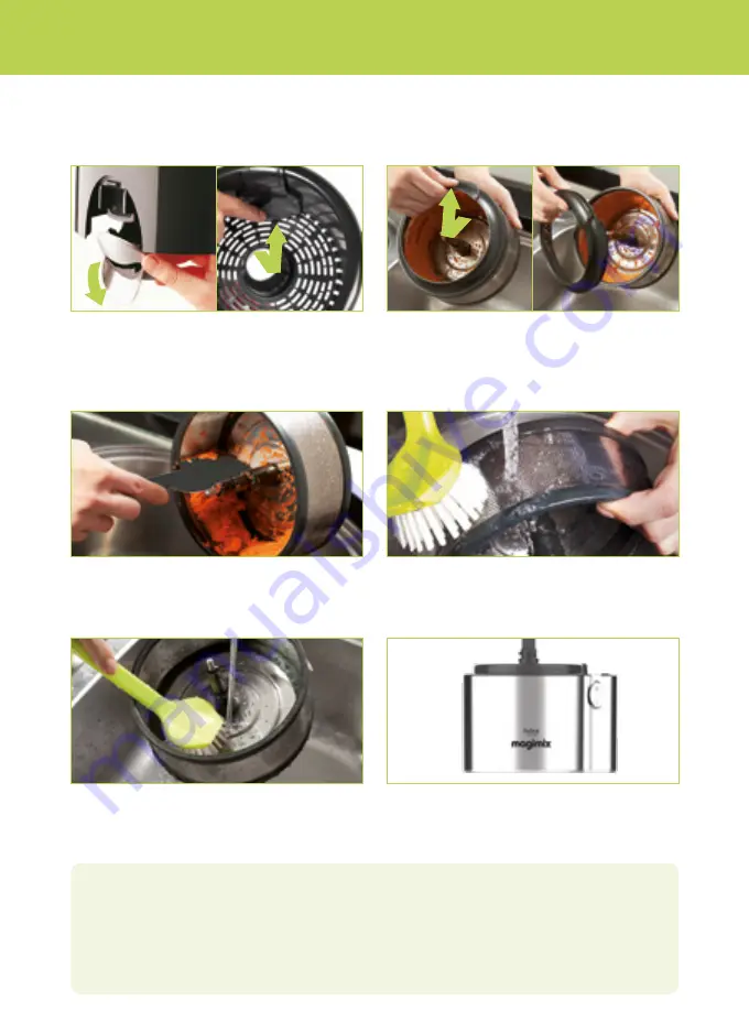 MAGIMIX Juice Expert Series Instructions For Use Manual Download Page 15