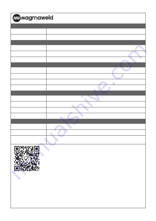 Magmaweld ID 65 PX Скачать руководство пользователя страница 41