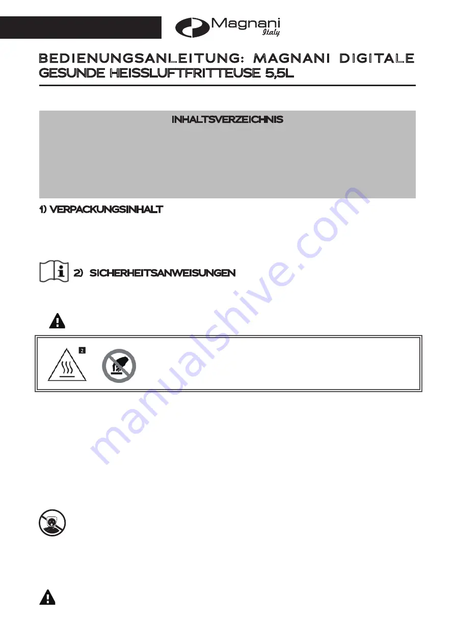 Magnani MI-HA-AF5-B User Manual Download Page 24