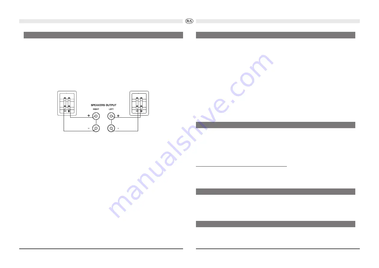 Magnat Audio MA 700 Important Notes For Installation & Warranty Card Download Page 44