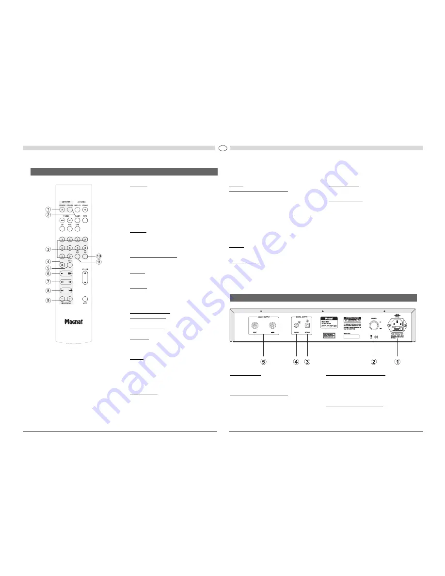 Magnat Audio MCD 850 Important Notes For Installation & Warranty Card Download Page 13