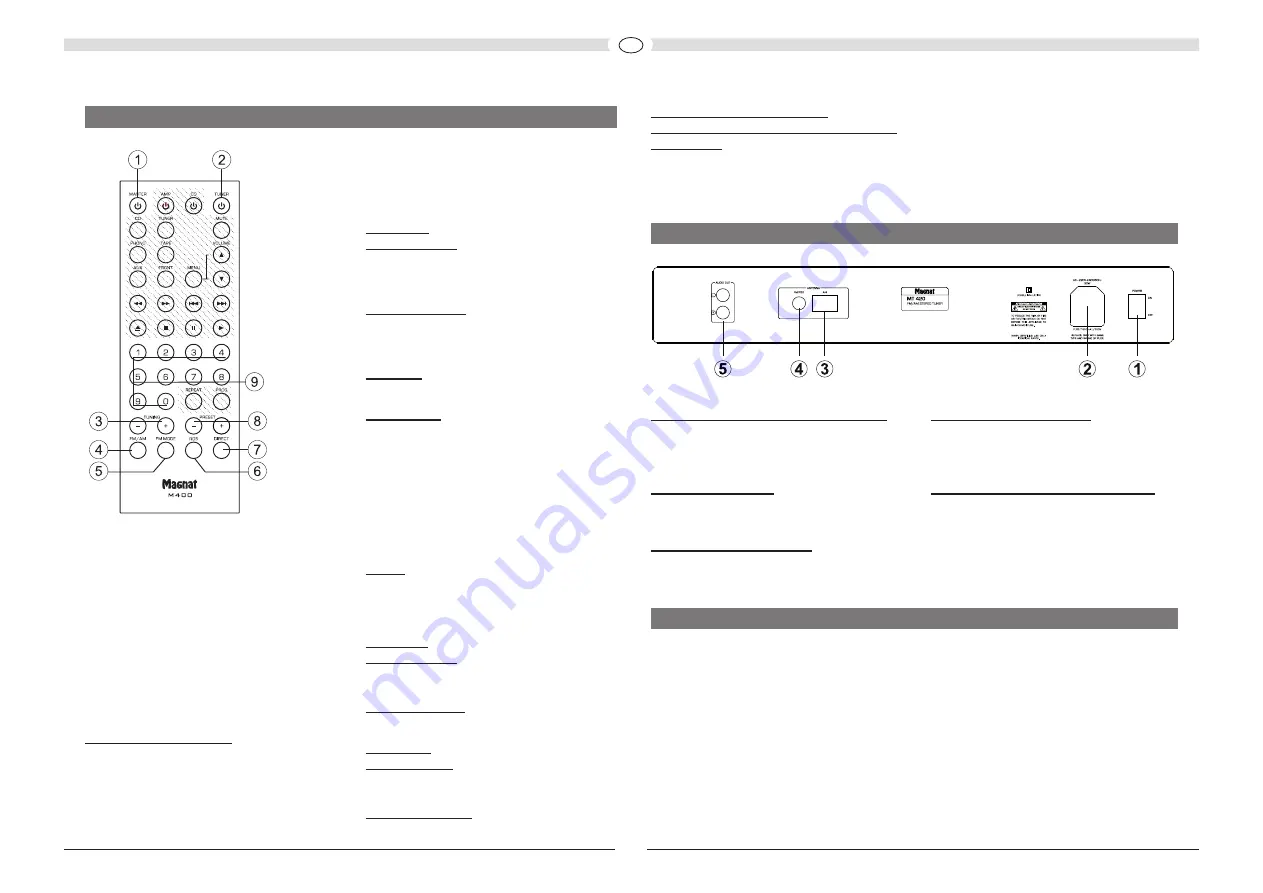 Magnat Audio MT 420 Important Notes For Installation & Warranty Card Download Page 13