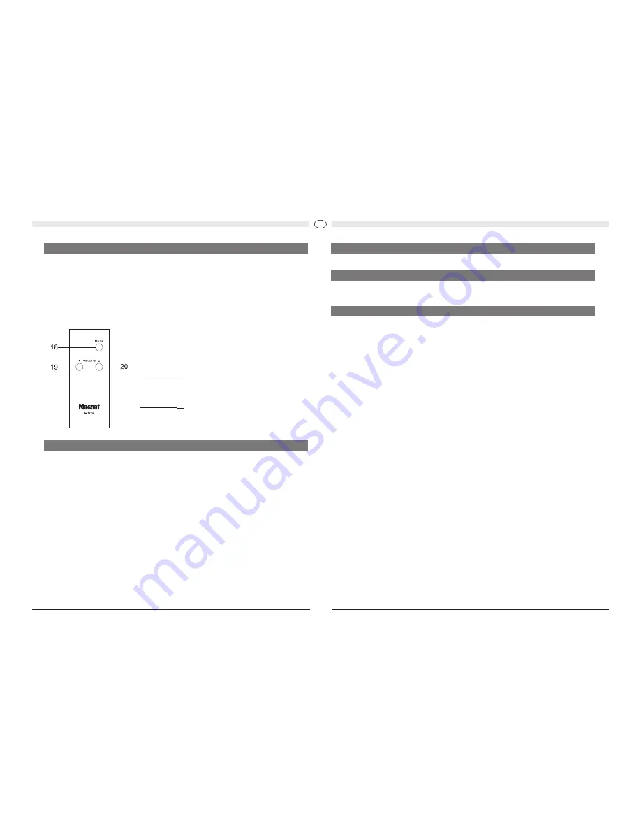 Magnat Audio RV 2 Installation Notes Download Page 14