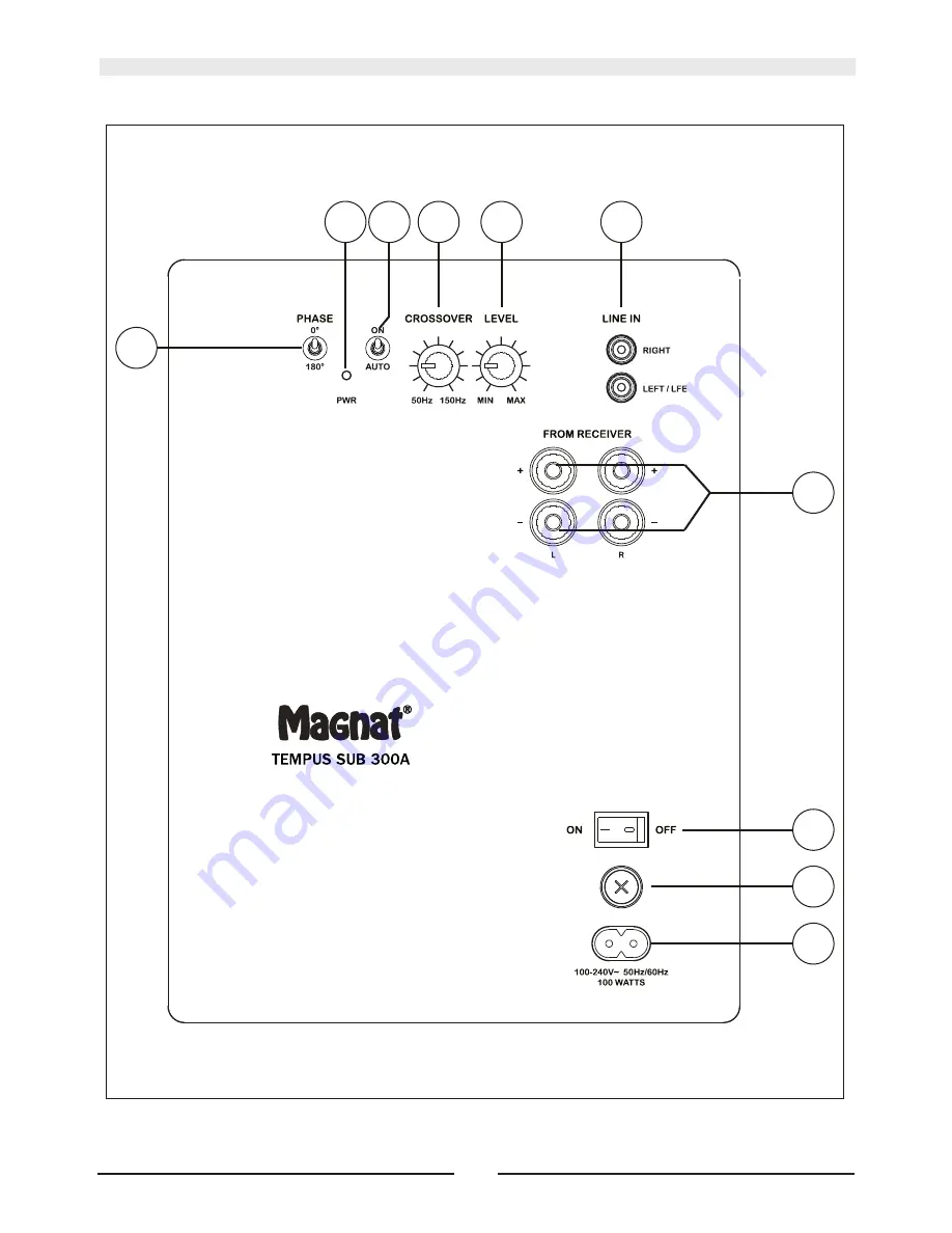 Magnat Audio TEMPUS SUB 300A Owner'S Manual Download Page 46