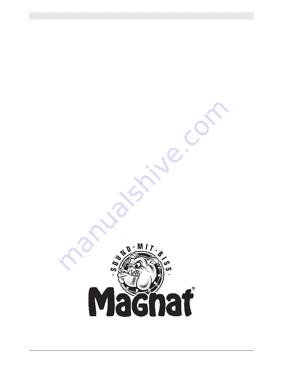 Magnat Audio Xcite 301 Bedienungsanleitung Download Page 1