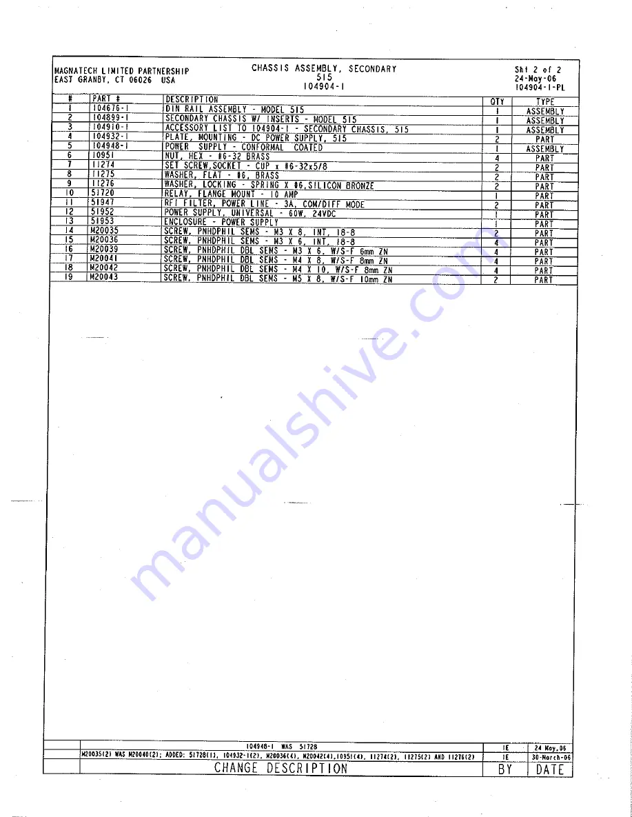 MAGNATECH Pipemaster 515 Operating And Maintenance Instruction Manual Download Page 82