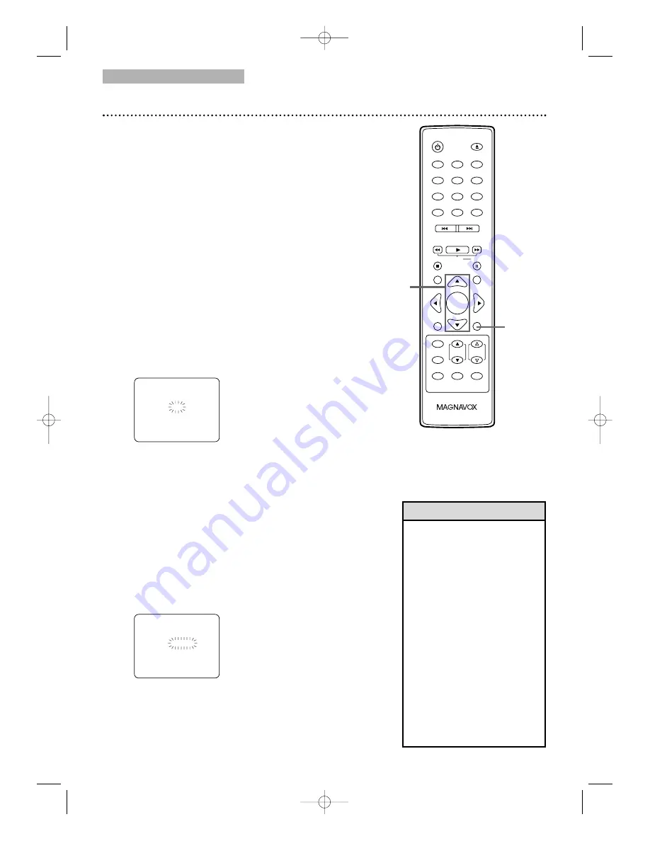 Magnavox 13MC3206 - Tv/dvd Combination Скачать руководство пользователя страница 22