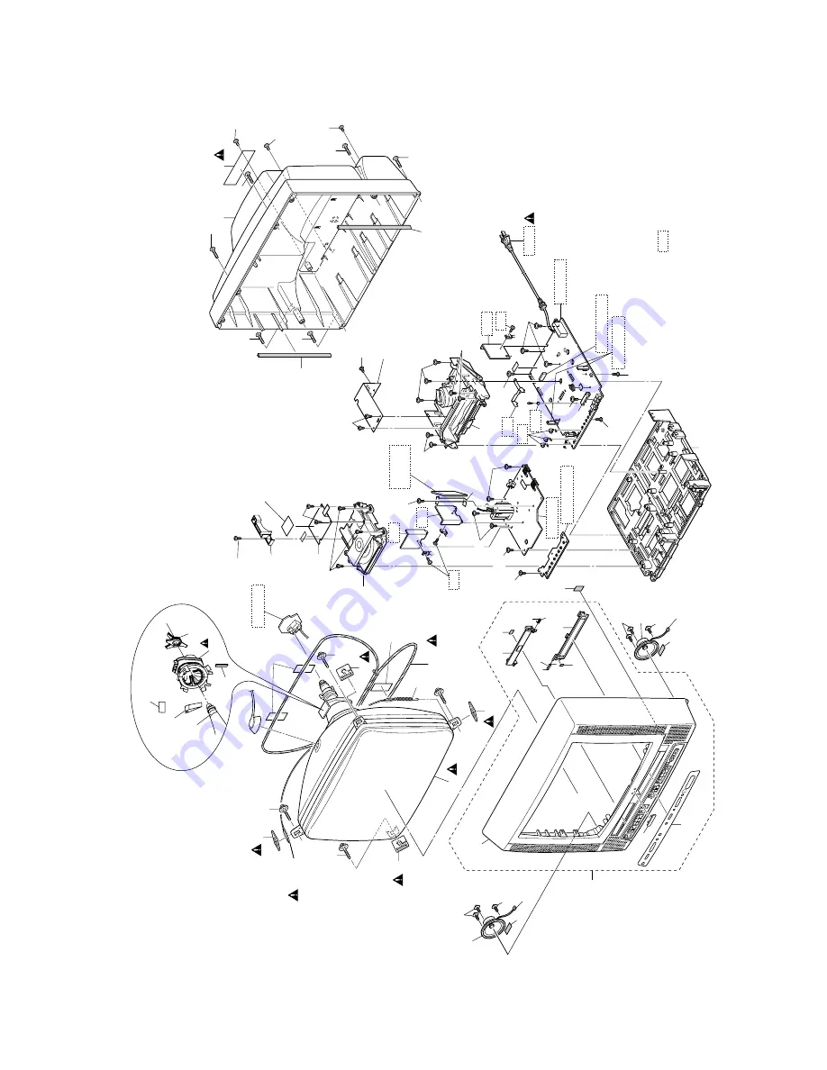 Magnavox 19MDTR17 Service Manual Download Page 374